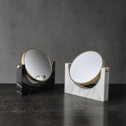 Nordic Marble Brass Mirror