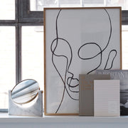 Nordic Marble Brass Mirror