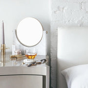 Nordic Marble Brass Mirror